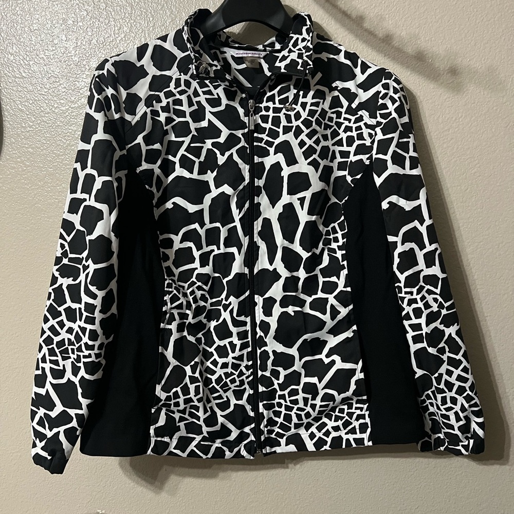 Black and White Giraffe Print Jacket - Picture 1 of 5